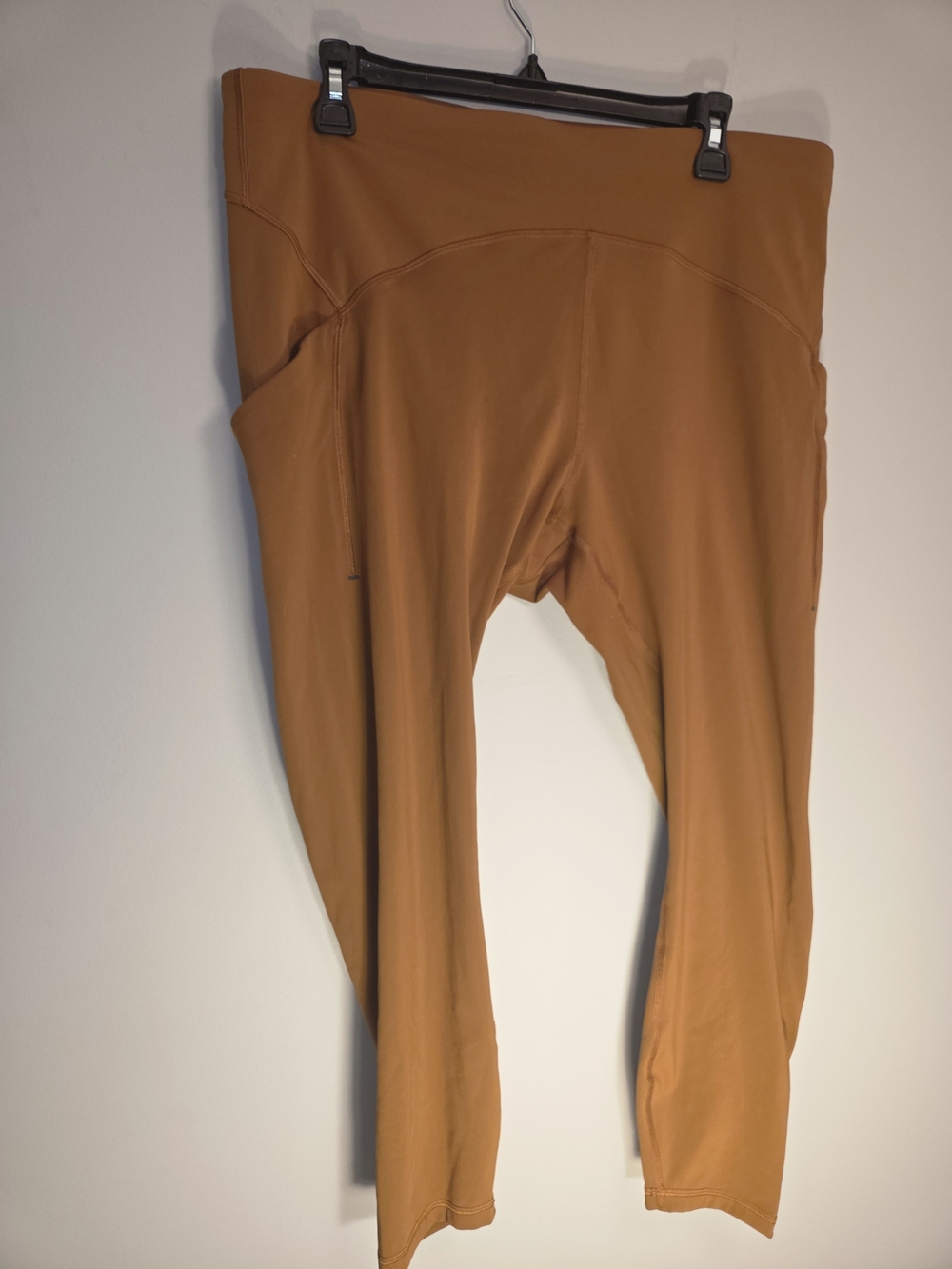 LULULEMON Copper Brown All the Right Places High-Rise Drawcord Leggings Size 16